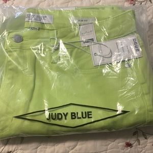 Judy Blues pants lime yellow